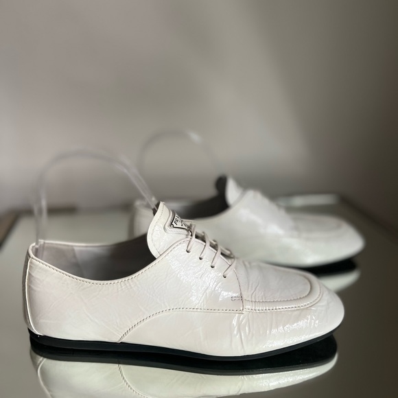 Prada Patent leather Loafer 37 $995 - Picture 15 of 15